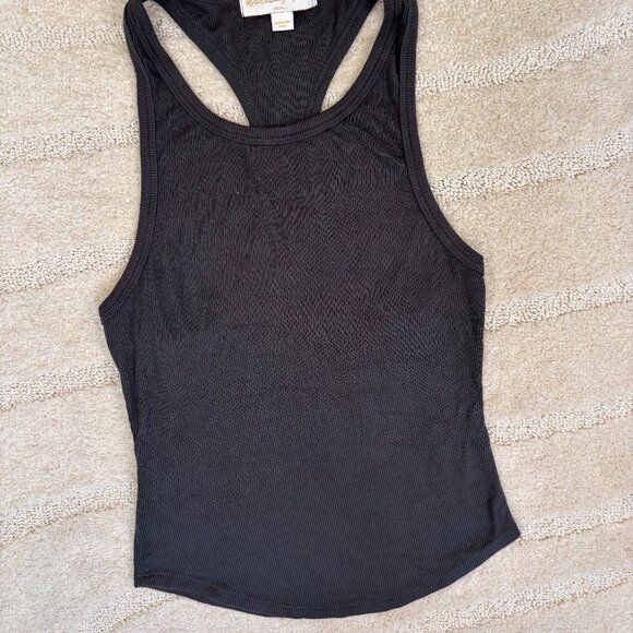 Spiritual Gangster Ribbed Racerback tank - Picture 1 of 4